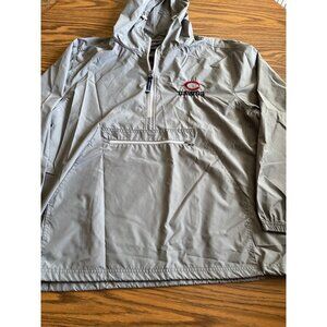 Charles River gray quarter zip Cedartown Dawgs hoodie size XL